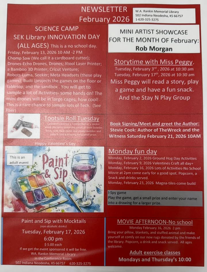 W.A. Rankin Memorial Library - Neodesha, KS 2024