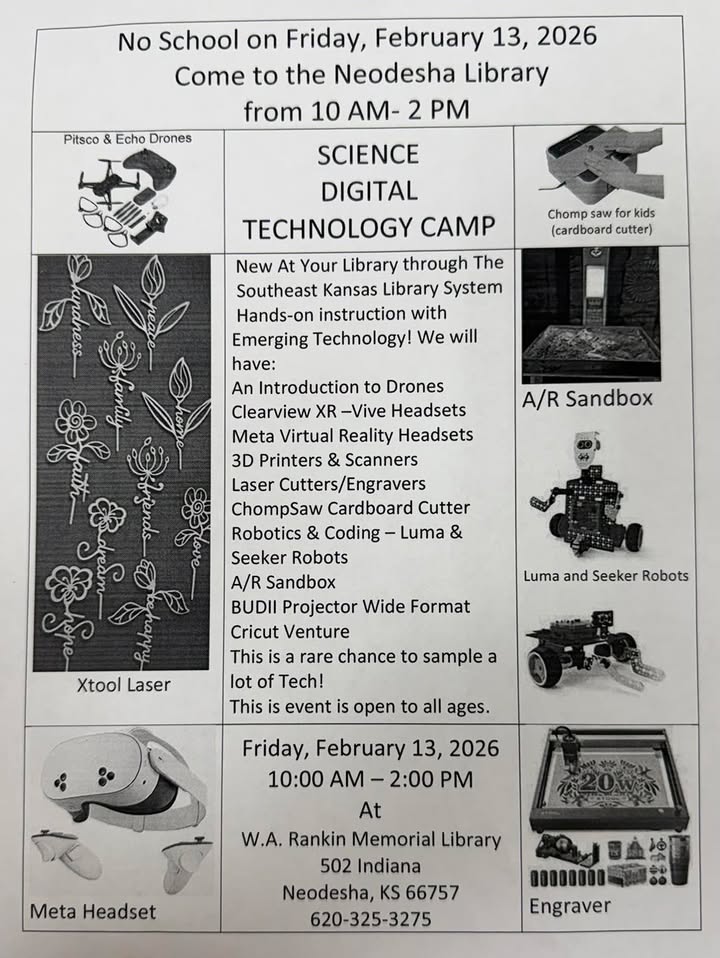 W.A. Rankin Memorial Library - Neodesha, KS 2024