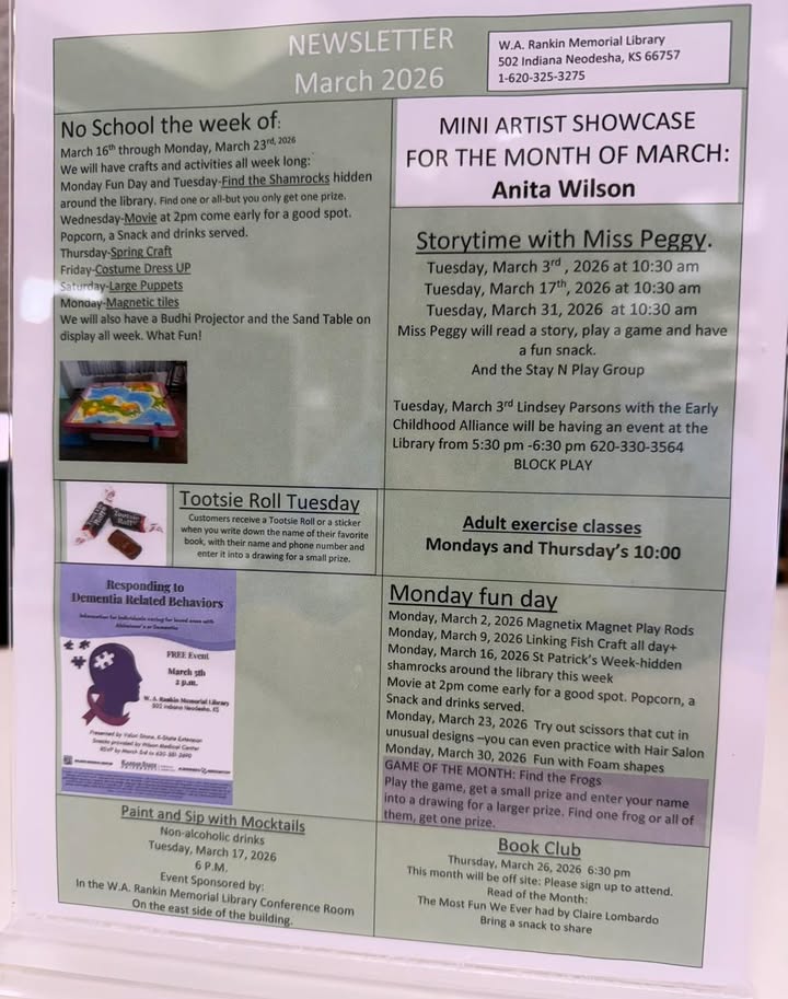 W.A. Rankin Memorial Library - Neodesha, KS 2024